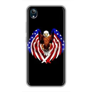 Чохол Прапор USA для ViVO Y91C (Крила США)