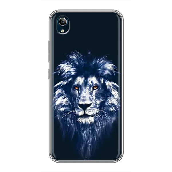 Чехол с рисунком «Лев - синий» для Vivo Y91C Чехол с рисунком «Лев - синий» для Vivo Y91C