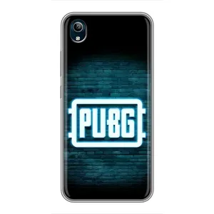 Чехол (TPU) с картинкой "Лого Пабг" на Виво У91С (Лого PUBG)