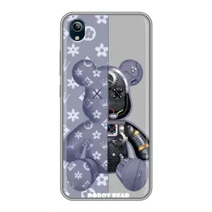 Силіконовий чохол для ViVO Y91C (Ведмідь Louis Vuitton)