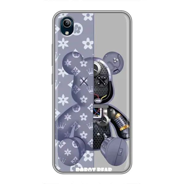 Чехол с рисунком «Медведь Louis Vuitton» для Vivo Y91C