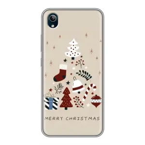 Чехол Санта Клаус для ViVO Y91C (Merry Christmas)
