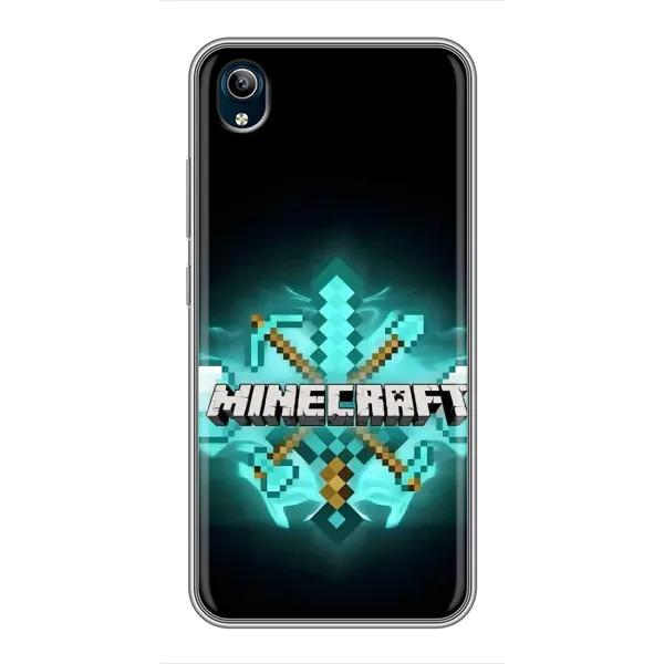 Чехол с рисунком «MineCraft 2» для Vivo Y91C