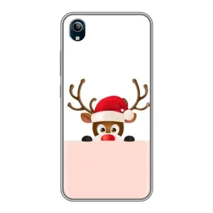 Чехол Санта Клаус для ViVO Y91C (Олененок)