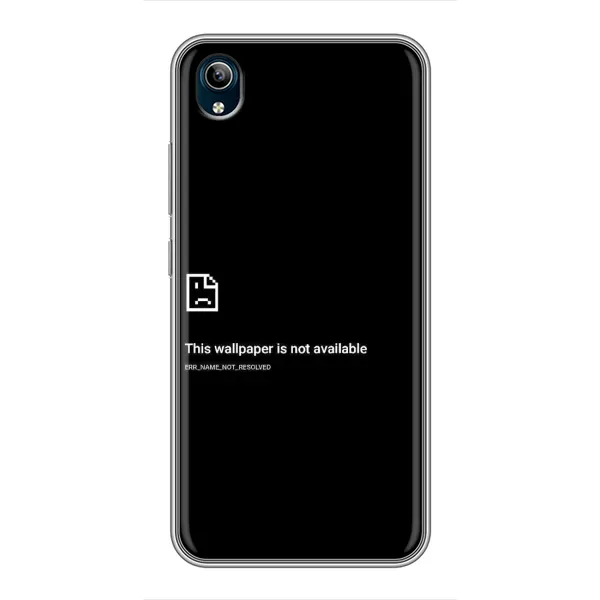 Чехол с рисунком «Ошибка» для Vivo Y91C Чехол с рисунком «Ошибка» для Vivo Y91C