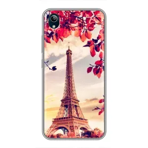 Чехол с Эйфелевой башней на ViVO Y91C (Paris photo)