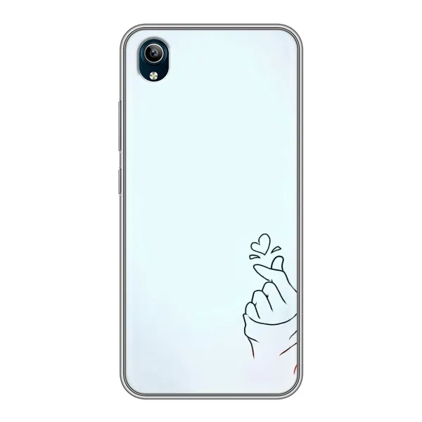 Чехол с рисунком «Сердце на голубом» для Vivo Y91C Чехол с рисунком «Сердце на голубом» для Vivo Y91C