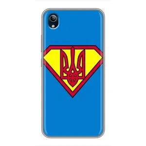 Чехол с картинкой (Патриотический ГЕРБ) на ViVO Y91C (Super - Герб)