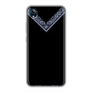 Силиконовый Чехол на ViVO Y91C (Воротник вышиванки)