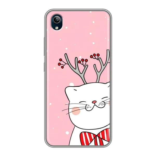 Чехол с рисунком «Зимний кот» для Vivo Y91C Чехол с рисунком «Зимний кот» для Vivo Y91C