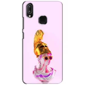 Чехол с Прикольным принтом на ViVO Y93 Lite (АРТ Статуя)