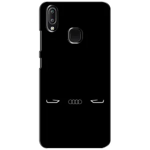 Силіконовий бампер з картинкою машини на ViVO Y93 Lite (Сілует Audi)