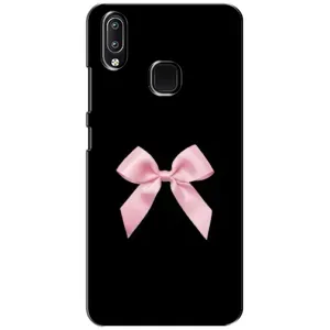 Чехол банты для ViVO Y93 Lite (Бант на черном)