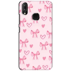 Чехол банты для ViVO Y93 Lite (Бантики и сердечки)