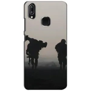 Чехлы на военную тематику для ViVO Y93 Lite (Бой солдат)