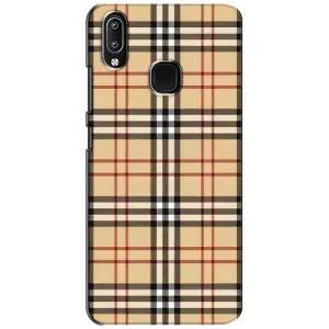 Чехол с Брендами одежды на Виво У93 Лайт (Burberry стиль)