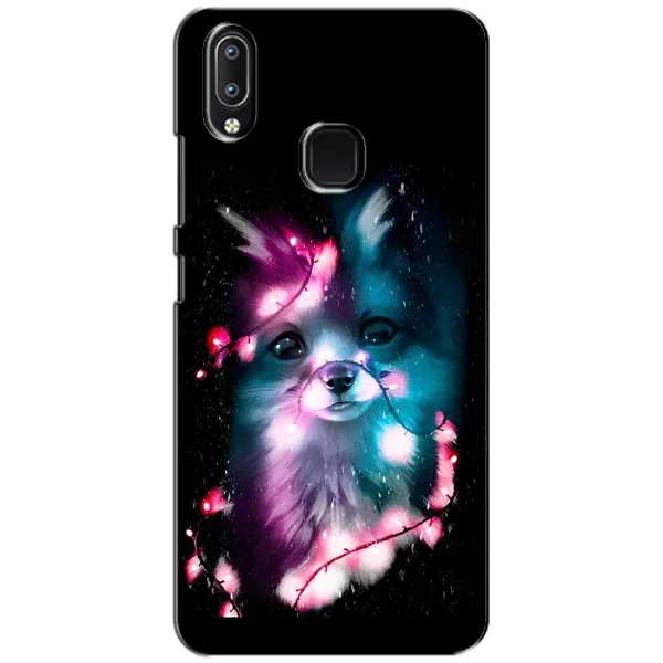 Чехол с рисунком «Черная Лиса» для Vivo Y93 Lite