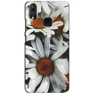 Чехол с ромашками на ViVO Y93 Lite (Цветы Ромашки)