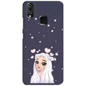 Чохол Стильні дівчата на ViVO Y93 Lite (Дівчина та серця)