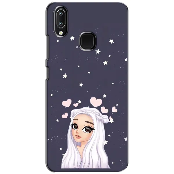 Чехол с рисунком «Девушка и сердечки» для Vivo Y93 Lite Чехол с рисунком «Девушка и сердечки» для Vivo Y93 Lite