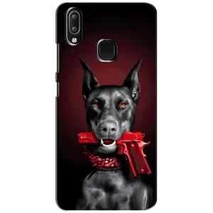 Чехол ДОБЕРМАН для ViVO Y93 Lite (Доберман злой)
