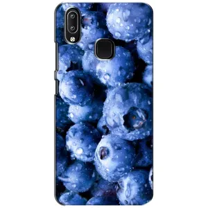 Чехол с изображением вкусной еды для ViVO Y93 Lite (Голубика)