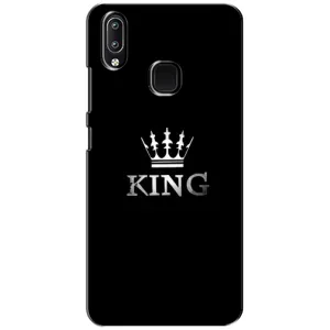 Чохол (Корона на чорному фоні) для Віво У93 Лайт (KING)