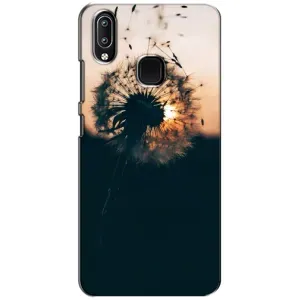 Силиконовый Чехол с одуванчиками на ViVO Y93 Lite (Красивый одуванчик)