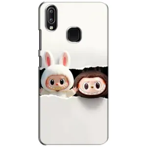 Чехол с принтом Лабубу для ViVO Y93 Lite (Фигурки Labubu)