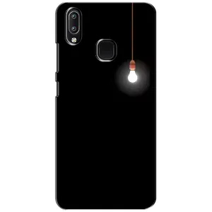 Чехол с картинками на черном фоне для ViVO Y93 Lite (Лампочка)