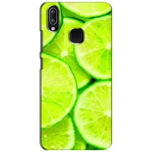 Чехол с изображением вкусной еды для ViVO Y93 Lite (Лайм)