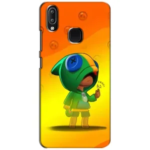 Чохол Бравл Старс для ViVO Y93 Lite (LEON в кофті)