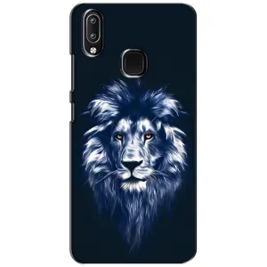 Чохол з картинкою на ViVO Y93 Lite (Лев – синій)