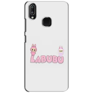 Чехол с принтом Лабубу для ViVO Y93 Lite (Логотип Лабубу)