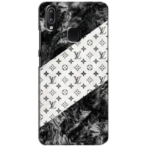 Чохол Стиль Louis Vuitton на ViVO Y93 Lite (LV на білому)
