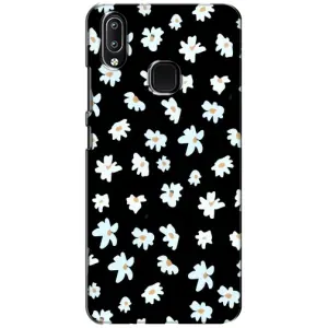 Чехол с ромашками на ViVO Y93 Lite (Маленькие ромашки)