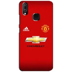 Силиконовые Чехлы принт Футбол на ViVO Y93 Lite (Man United)