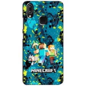 Чехлы для ViVO Y93 Lite (Персонажи Майн Крафт) (Майнкрафт)