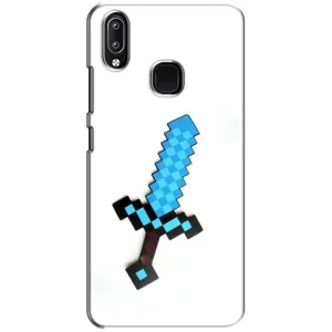 Чехлы для ViVO Y93 Lite (Персонажи Майн Крафт) (Меч)