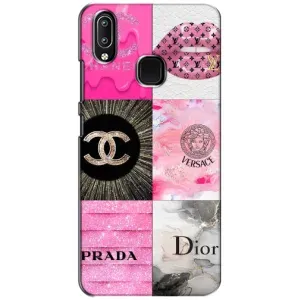 Чохол (Dior, Prada, YSL, Chanel) для ViVO Y93 Lite (Модніца)