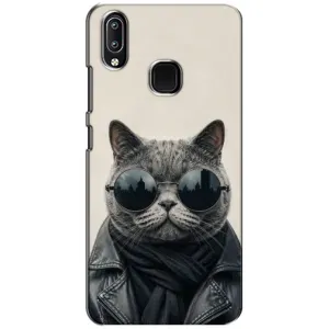 Чехол на тематику: Коты для Vivo Y93 Lite (Модный кот)