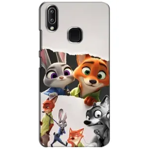 Силиконовый чехол с принтом Зоотрополіс для ViVO Y93 Lite