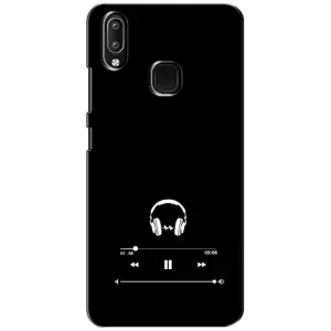 Чехол с картинками на черном фоне для ViVO Y93 Lite (Плеер)