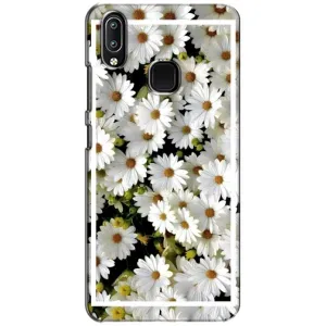 Чехол с ромашками на ViVO Y93 Lite (Рамка в ромашках)