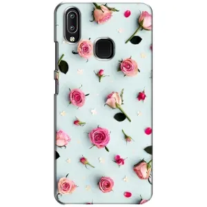 Чехлы с принтом Розочки для ViVO Y93 Lite (Разные цветы)