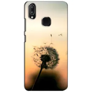 Силиконовый Чехол с одуванчиками на ViVO Y93 Lite (Роздумаханый одуванчик)