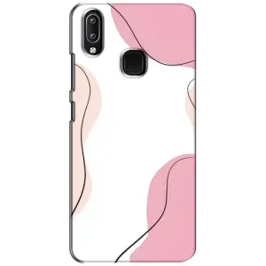 Чехол цветочный дизайн для ViVO Y93 Lite (Розовый фон)