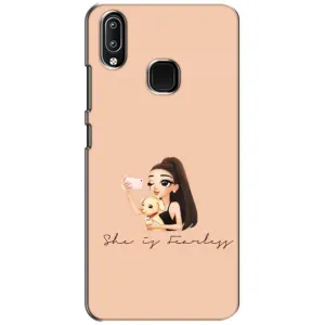Силіконовый Чохол на ViVO Y93 Lite з картинкой Модных девушек (З собакою)