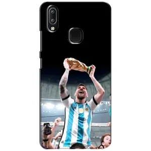Чехлы Лео Месси Аргентина для ViVO Y93 Lite (Счастливый Месси)