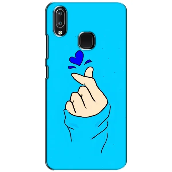 Чехол с рисунком «Сердце на синем» для Vivo Y93 Lite Чехол с рисунком «Сердце на синем» для Vivo Y93 Lite